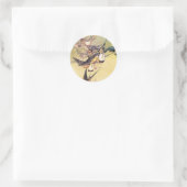 Sticker Rond Swallows (Sac)
