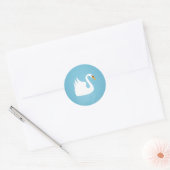 Sticker Rond Swan (Enveloppe)