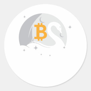 Sticker Rond Swan Bitcoin