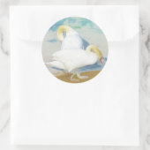 STICKER ROND SWANS (Sac)