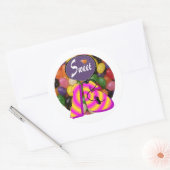 Sticker Rond Sweet 16 Anniversaire (Enveloppe)