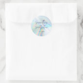 Sticker Rond Sweet 16 Holographie 16e anniversaire Favor (Sac)