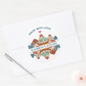 Sticker Rond Sweet dessert Kitchen (Enveloppe)