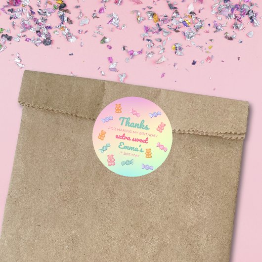 Sticker Rond Sweet One