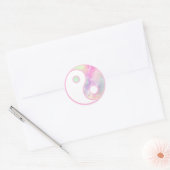 Sticker Rond Sweet Pastel Yin Yang (Enveloppe)
