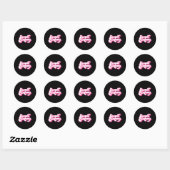 Sticker Rond Sweet Sixn 16 Pour 16E (Feuille)