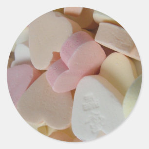 Sticker Rond Sweet Sweethearts