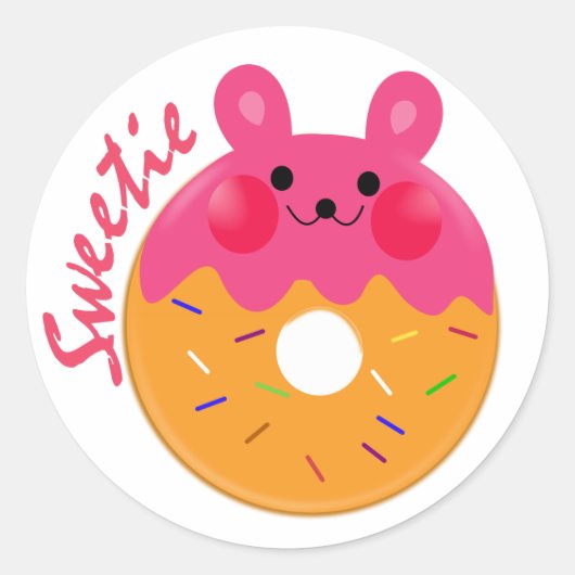 Sticker Rond Sweetie (Devant)
