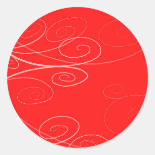 Sticker Rond Swirl