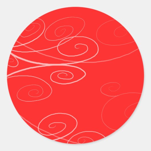 Sticker Rond Swirl (Devant)