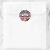Sticker Rond Switzerland Swiss (Sac)