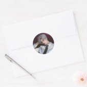 Sticker Rond Sylus Après le travail, l'amour et l'espace profon (Enveloppe)