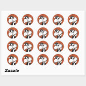 Sticker Rond SYLVESTER™ Jr. (Feuille)