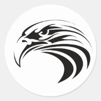 symbole américain aigle tribal tatouage
