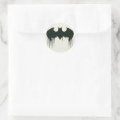 Sticker Rond Symbole Batman | Logo Spraypaint (Sac)