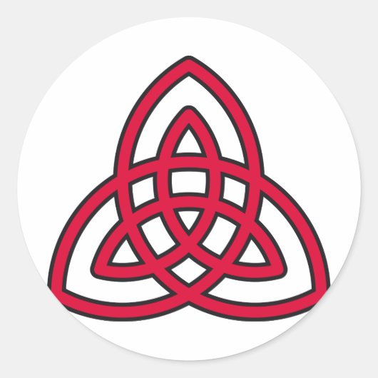 Sticker Rond symbole celtique (Devant)