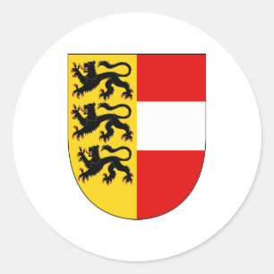 Sticker Rond Symbole d'Autriche de Carinthie