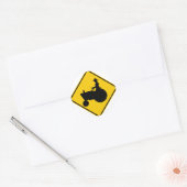 STICKER ROND SYMBOLE DE LA ROUTE DES APPAREILS DE FERME (Enveloppe)