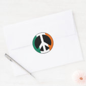 Sticker Rond SYMBOLE DE PAIX D'Irlande (Enveloppe)