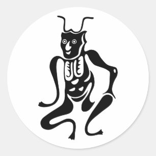 Sticker Rond Symbole de protection Tsuno-daishi-01