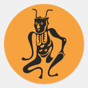 Sticker Rond Symbole de protection Tsuno-daishi-01