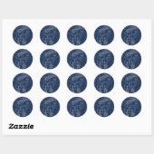 Sticker Rond Symbole du zodiaque Libra (Feuille)