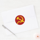 Sticker Rond Symbole d'Union Soviétique - СоветскийСоюзСимвол (Enveloppe)