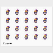 Sticker Rond SYMBOLE GnomE DE FIERTÉ (Feuille)