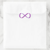 Sticker Rond Symbole infini (Sac)