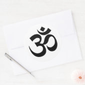 STICKER ROND SYMBOLE OM (Enveloppe)