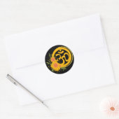Sticker Rond Symbole Om d'été (Enveloppe)