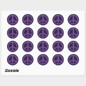 STICKER ROND SYMBOLE POPULAIRE (Feuille)