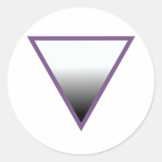 Sticker Rond Symbole sexuel (Devant)