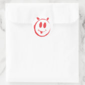 Sticker Rond Symbole_tueur présumé (Sac)