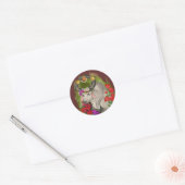 Sticker Rond SYMBOLE Zodiaque Taurus (Enveloppe)