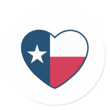 Symboles du Texas, Texas Drapeau, Coeur
