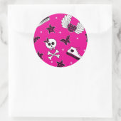 Sticker Rond Symboles Emo (Sac)