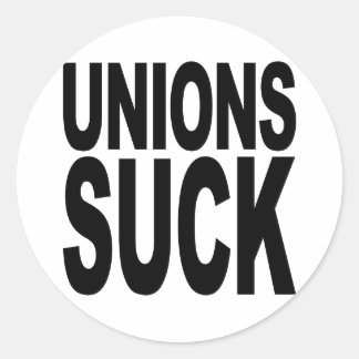 Sticker Rond Syndicats