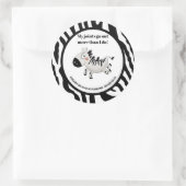 Sticker Rond Syndrome d'Ehlers Danlos (Sac)