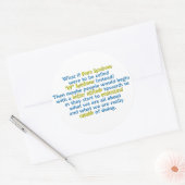 Sticker Rond Syndrome "UP" (Enveloppe)