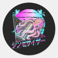 Synthétiseur Octopus Vaporwave Kraken Synth analog