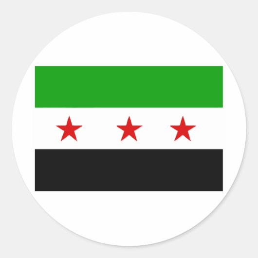 Sticker Rond syrie (Devant)