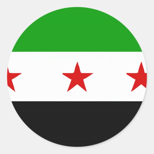Sticker Rond syrie (Devant)