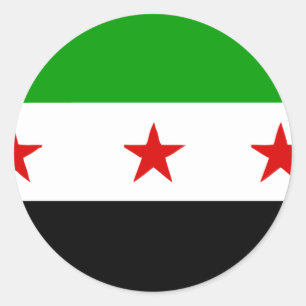 Sticker Rond syrie