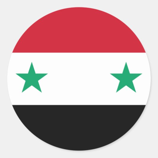 Sticker Rond syrie (Devant)