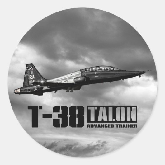 Sticker Rond T-38 Talon (Devant)