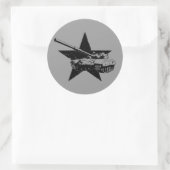 Sticker Rond T-64 Char de combat principal (Sac)