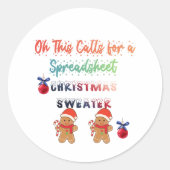 Sticker Rond T-Shirt (Devant)