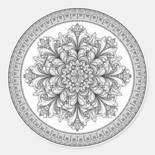 Sticker Rond T-Shirt (Devant)