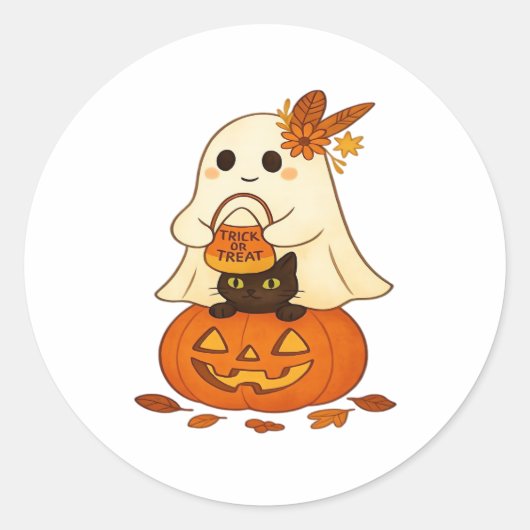 Sticker Rond T-Shirt Classique Pour Résoudre Les Problèmes (Devant)